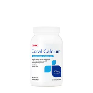Coral Calcium - 180 Capsules (90 Servings) | GNC